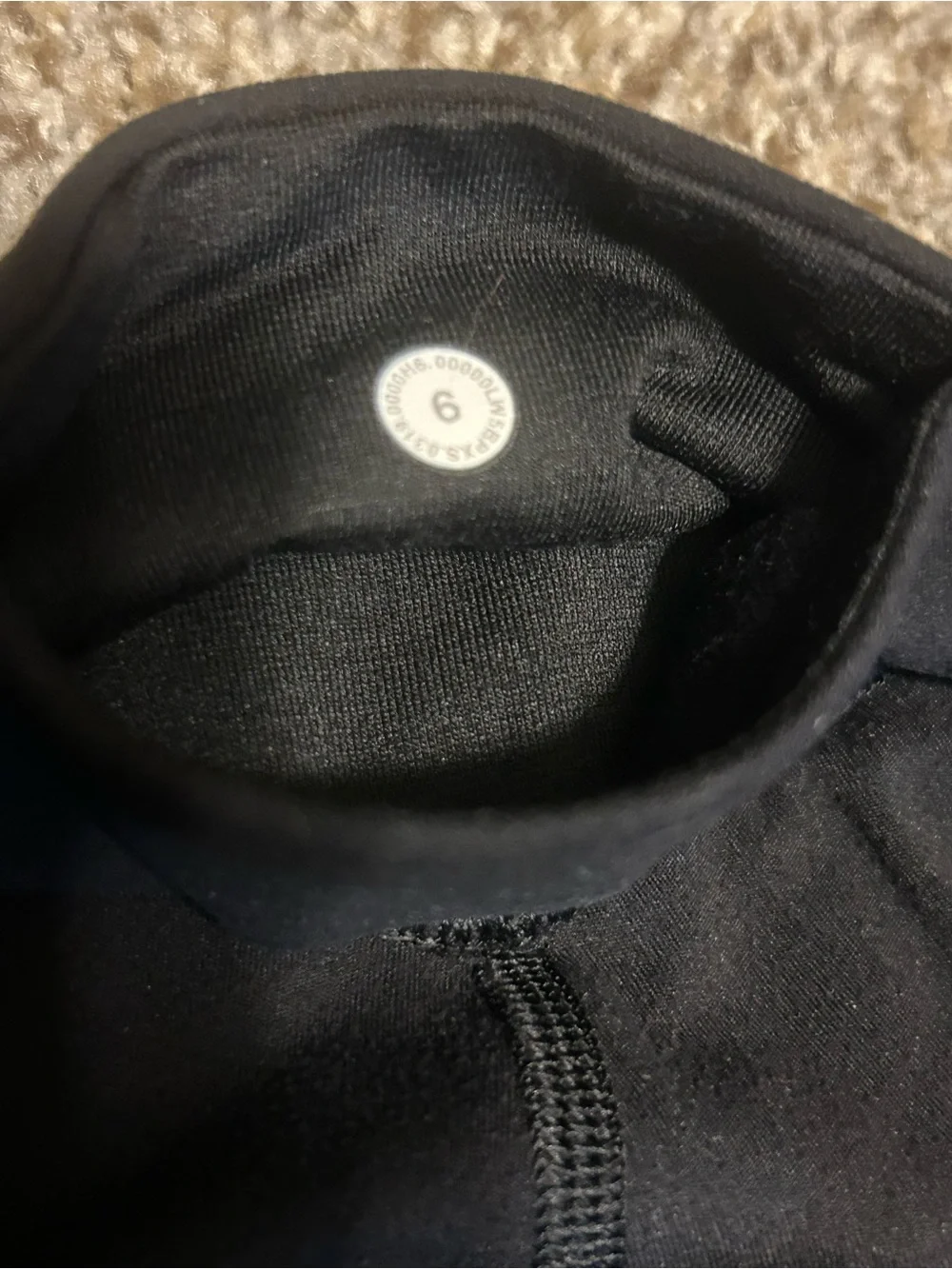 Lululemon Black Joggers | Size 6 | 29.5” Inseam | Sleek Waistband